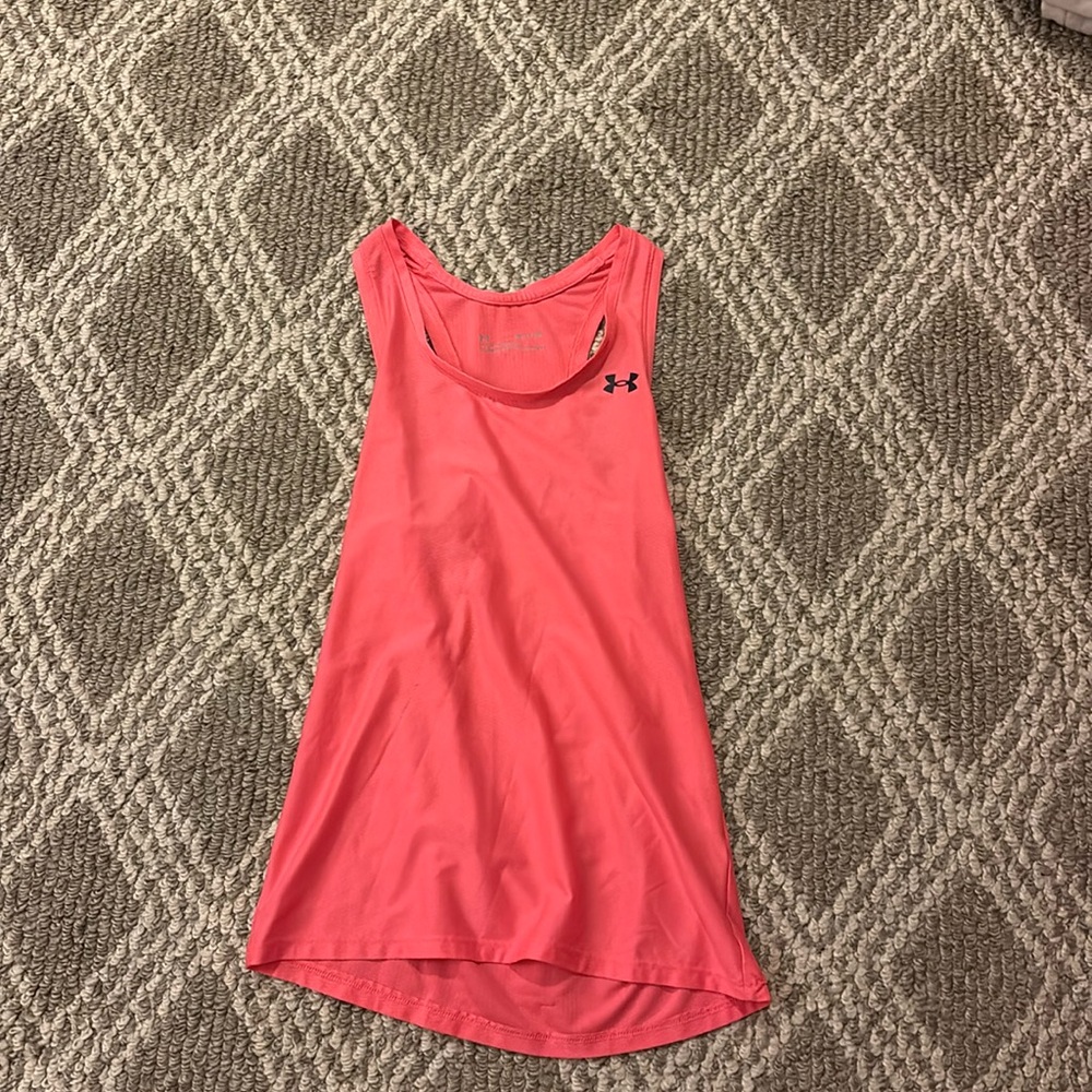 Under Armour Women's Hot Pink Athletic Tank Top